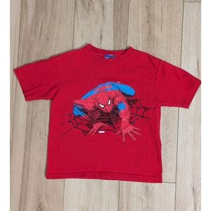 Y2K Marvel Red Spider-Man Short Sleeve Tee